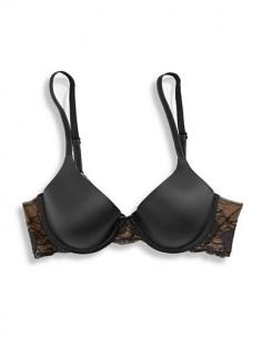 Get Your Sexy On with Women's Lace Demi Bra Maidenform women's lace demi bra lifts your bust with its sexy lace look. This pretty bra provides plenty of lift and support while feeling so soft and comfortable. The cups are lined so they feel cool and soft next to your skin. The straps are adjustable so you can customize the lift and fit to what looks and feels best for you. The women's lace demi bra is made of knit and lace construction. Pretty lace overly on the side panels creates a feminine sexy look. The demi cup styling lets you show off your cleavage, so wear this beautiful bra with low-cut tops to show off your assets. The bra is made of 80 percent nylon for a silky feel, and hand washing is recommended. Color: Black.