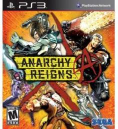 ANARCHY REIGNS is an online multiplayer brawler, from the makers of BAYONETTA and VANQUISH, PlatinumGames. Set in the post-apocalyptic future, this is an over-the-top close combat fighting game, set in a massively open and fantastical world. Pick from an imaginative mix of human and cyborg characters and set out on a multiplayer challenge where anarchy reigns. With a diverse range of multiplayer modes on offer, ANARCHY REIGNS pits players against each other in team co-op or last man standing battles. Features: Multiplayer mayhem - Creativity and violence are rewarded in this online brawler, as you battle to become the ultimate survivor. With over 8 different characters to choose from, each with their own unique style, weapon, and signature kill move, this is the ultimate survival of the fittest Various modes - ANARCHY REIGNS provides a variety of multiplayer modes to cater for different tastes. The list of modes includes Battle Royale, Death Match, Survival Mode and many more Single-player, two characters - Play either as Jack or Leo in the ultimate survival of the fittest'. In true PlatinumGames form, each character brings a unique style and feel to the single-player Campaign mode, providing over 10 hours of game play Action trigger events - A.T.E. (Action Trigger Events) system triggers real-time events such as The Black Hole, a plane crash, blitz bombing etc to provide a constantly changing game play environment. No two matches will ever be the same Format: PS3 Genre: Action, Adventure Rating: M