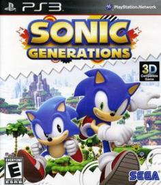 Sonic Generations is the ultimate celebration of 20 years in Sonic gaming, delivering the definitive gaming experience for Sonic fans new and experienced. Product Features: Experience all three console-based eras of Sonic gameplay. Enjoy all your favorite Sonic characters. Product Details: Platform: PlayStation 3 Rating: E for Everyone. Learn more here. Genre: action, adventure Model no. 010086690552 Promotional offers available online at Kohls.com may vary from those offered in Kohl's stores. Size: One Size. Gender: Unisex. Age Group: Adult.