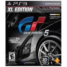 Get the realistic and complete racing experience with Gran TurismoA 5 XL Edition for PlayStationA 3 from PlaystationA. Build a dream collection from over 1,000 of the world's most exciting cars, from exotic imports to muscle cars and performance supercars, to customize, race, and upgrade. Travel the world to experience a wealth of real and fictional road, rally, NASCAR, drift and kart courses, and use the Course Maker feature to create your own personal proving grounds. Also, expand the Gran Turismo experience with deep and robust online community features, and challenge friends in the custom race room system with voice chat for the ultimate track day. Besides, the Photo Travel mode lets you take ideal pictures of your favorite cars in exotic locations with a virtual digital SLR camera and works in both 2D and stereoscopic 3D for enhanced realism. With all this and more, Gran Turismo 5 XL Edition gives you unrivaled graphics and a true-to-life driving feel.