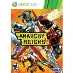 ANARCHY REIGNS is an online multiplayer brawler, from the makers of BAYONETTA and VANQUISH, PlatinumGames. Set in the post-apocalyptic future, this is an over-the-top close combat fighting game, set in a massively open and fantastical world. Pick from an imaginative mix of human and cyborg characters and set out on a multiplayer challenge where anarchy reigns. With a diverse range of multiplayer modes on offer, ANARCHY REIGNS pits players against each other in team co-op or last man standing battles. Features: Multiplayer mayhem - Creativity and violence are rewarded in this online brawler, as you battle to become the ultimate survivor. With over 8 different characters to choose from, each with their own unique style, weapon, and signature kill move, this is the ultimate survival of the fittest Various modes - ANARCHY REIGNS provides a variety of multiplayer modes to cater for different tastes. The list of modes includes Battle Royale, Death Match, Survival Mode and many more Single-player, two characters - Play either as Jack or Leo in the ultimate survival of the fittest'. In true PlatinumGames form, each character brings a unique style and feel to the single-player Campaign mode, providing over 10 hours of game play Action trigger events - A.T.E. (Action Trigger Events) system triggers real-time events such as The Black Hole, a plane crash, blitz bombing etc to provide a constantly changing game play environment. No two matches will ever be the same Format: XBOX 360 Genre: Action, Adventure Rating: M