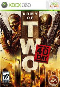 Army of Two: The 40th Day is a third-person shooter based in groundbreaking cooperative gameplay functionality. Sequel to the 2008 game of the same name, and featuring series heroes, Rios and Salem, in this new iteration players have a bigger playbook of features and a new arsenal of co-op moves that either player can perform at any time, opening up fresh strategies in the face of overwhelming odds. In addition, the game features advanced weapon customization and upgrade systems, as well as four explosive online multiplayer modes, each focused on unique cooperative play. Ages 17 and older.