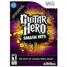 Guitar Hero Smash Hits takes the most exciting, recognizable and fun to play music from genre-defining titles Guitar Hero, Guitar Hero II, Guitar Hero Encore: Rocks the 80s and Guitar Hero III: Legends of Rock, which were previously available for guitar-only in-game play, and delivers them as a compelling and dynamic full band experience. Featuring 48 master recordings, Guitar Hero Smash Hits delivers exciting online and offline gameplay modes including Band Career and 8-player Battle of the Bands, which allows two full bands to compete head-to-head online. Players' rock n' roll fantasies turn to realities as they create their rocker, compose original music and share it with the world through the innovative Music Studio, GHTunes and robust Rock Star Creator gameplay modes first introduced in Guitar Hero World Tour. The tracklist includes: Killer Queen (Queen), I Love Rock N Roll (Joan Jett and The Blackhearts), Bark at the Moon (Ozzy), Them Bones (Alice in Chains), Killing in the Name (Rage Against the Machine), Message in a Bottle (The Police), Carry on My Wayward Son (Kansas) Free Bird (Lynyrd Skynyrd), I Wanna Rock (Twisted Sister), Nothin' But a Good Time (Poison), Barracuda (Heart), Through the Fire and Flames (DragonForce), and much more!