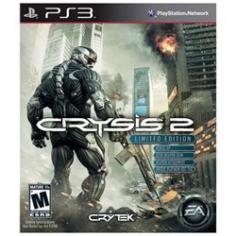 Sequel to one of the greatest PC shooters ever, Crysis 2 offers console players their first taste of Crytek's unique shooter gameplay. Featuring futuristic war, gorgeous destruction and the chance to kick alien butt on the grandest stage of all, New York City, Crysis 2 is destined at the least to equal its predecessor, if not surpass it. Additional features include: challenging AI enemies in the single player campaign, 12-player support online, new and improved upgradable Nanosuit 2 technology and more.