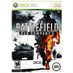 In Battlefield: Bad Company 2, the 'B' company fight their way through snowy mountaintops, dense jungles and dusty villages. With a heavy arsenal of deadly weapons and a slew of vehicles to aid them, the crew set off on their mission and they are ready to blow up, shoot down, blast through, wipe out and utterly destroy anything that gets in their way. Total destruction is the name of the game, delivered as only the DICE next generation Frostbite engine can. Either online or offline, enemies will soon learn there is nowhere to hide.
