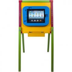This CTA Digital kids draw easel puts a modern twist on a classic design, protecting your iPad while inspiring your child's creativity and technological skills. Product Features: Design features a dry-erase board on one side and iPad holder on the other. Adjustable easel legs keep up with growing children. Tablet holder safely secures iPad during play. Tablet case rotates 360&deg; for portrait or landscape. What's Included: Drawing easel iPad stylus Dry-erase marker with eraser cap Large dry-erase marker eraser Art supply tray Product Construction & Care: Manufacturer's 1-year limited warranty Product Details: 36H x 17 1/4W x 37 1/4D Compatible with 2nd, 3rd & 4th generation iPad (not included) Assembly required Model no. CTA-PADEASEL Promotional offers available online at Kohls.com may vary from those offered in Kohl's stores. Size: One Size. Gender: Unisex. Age Group: Kids.