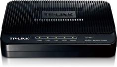 The TP-Link ADSL2+ Router (TD-8817/TD-8817B) is a 2-in-1 device that combines the functions of a DSL modem and 1-port 10/100 Ethernet router. It offers both Ethernet and USB ports for flexible connectivity. It supports the latest ADSL2/2+ standards to provide higher performance (up to 24Mbps downstream and 3.5Mbps upstream) and longer reach from your Internet Service Provider's (ISP) Digital Subscriber Line Access Multiplexer(DSLAM). You can also create a wired network to share your high-speed Internet connection, documents, photos, music, videos, and printers. The TD-8817/TD-8817B includes a built-in QoS engine that helps prioritize Internet traffic to enable smooth Internet phone calls (VoIP) and lag-free online gaming. In addition, this device includes Dual Active Firewalls (SPI and NAT) to help protect your network from potential attacks from across the Internet. TP-LINK TD-8817 ADSL2 Ethernet Modem Router is one of many Wired Routers available through Office Depot. Made by TP-LINK.