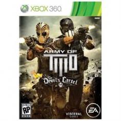 The originator of tactical co-op is back! Developed by Visceral Games, the award-winning creators of Dead Space, Army of TWO The Devil's Cartel delivers an immersive and unique 3rd-person co-op action-shooter that's built on the new Frostbite 2 engine for maximum destruction. You and your partner must shoot and destroy anything in your path to take down a violent drug cartel that's taken over Mexico. In gripping partner-based missions, each player must tackle and overcome individual objectives to achieve a common goal. The more effective your teamwork, the greater the reward as the new Overkill mode gives you devastating power for truly epic mass destruction! Experience this explosive action-blockbuster campaign in two-player local split-screen or online co-op!