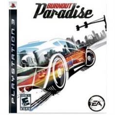 Make action your middle name, as you control what happens when and where in Burnout Paradise! Immerse yourself in the open roads of Paradise City from the downtown streets through the hectic freeways to the sweeping mountain roads; the world is waiting to be explored! Slam, shunt and wreck opponents in cross-town race events, where YOU decide the fastest route to the finish line. Hit the jumps and find shortcuts, smash through barriers and get to the places that other racers can't reach to get that competitive edge! Meet your friends online with the revolutionary EasyDrive system that smashes through the tedium of lobbies and servers and cuts straight to the chase. Burnout Paradise provides the ultimate driving playground for you and your friends to play online on the PlayStation 3.