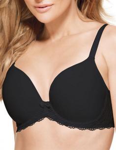Discover the wonder of Wacoal! You're worth Wacoal the brand renowned for extraordinary quality & exquisite fit. Isn't it time to slip into style coupled with comfort? Experience the fit that sets the standard, Style Number: 853117 Irresistible and charming underwire T-shirt bra, Sexy deep front plunge makes it ideal for low-cut tops, Achieve a smooth silhouette with foam-lined cups, End strap slipping with adjustable, close-set straps, 3 column, 2 row hook and eye back closure, Luxe, stretch microfiber AllDD+Bras, AllFullBusted, AllFullBustedAndHasHigherThanDD, ALLPlusSize, AllSmallBusted, Average Figure, DDplus, Full Busted, Nylon, Polyester, Spandex, NotMaternity, Underwire, Contour,T-Shirt Bra, Lined, Seamless, Close-set straps, Fully Adjustable Straps, Bra 34A Black