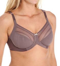 Our Lilyette&reg; Enchantment Lace Minimizer is the perfect blend of support and beauty in a comfortable minimizer. Bra reduces your appearance by one cup size so blouses don't gap. Sheer lace across the top cups aDDs sexiness and beauty without sacrificing full coverage. Stretch opaque cup lining provides support. Three-part under wire cups with angled seams for a rounded uplifting shaping. Two-layer microfiber stretch sides are 3.5 inches tall for a smoother fit under clothes. Features Leotard back resists strap slippage. Adjustable straps for custom fit. Perforated mesh sling at bottom and sides of cups for breathable comfort and aDDed support. Fabric Content - Nylon/Elastane. Color - Rum Raisin With Rose Cream Bronze. Size - 38DDD.