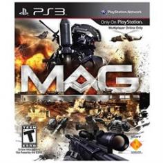 MAG is a massively multiplayer online first-person shooter that is unique in a variety of ways. A PS3 exclusive, MAG allows up to 256 players aligned with different private military corporations (PMCs) to battle each other at the same time across a global battlefield. Within this persistent game world players engage in campaign and mission play that elevates their character from the ranks of a lowly grunt, all the way up through the intricate command structure of the in-game officer corp. Along the way players players experience in-depth character customization, a robust leveling system and large-scale MMO shooter gameplay that makes MAG a game not to be missed by fans of the shooter genre. In the near future, governments are supposedly at peace. A shadow war, fought by private military corporations, emerges. You are dropped into this unprecedented war the first to have battles of 256 real players on a global battlefield. Prove yourself alongside your 8-man squad and become an elite fighter or earn the right to lead a squad, platoon or ultimately an entire army of players. Your calling a waits.