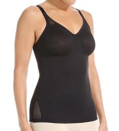 Style Number: 2773 Feel confident in this comfy wire-free shaping camisole, Sheer double panels help shape tummy, midriff, and back, Supportive double-layer molded mesh cups, New built-in shelf slings supports like an underwire, Stay-put Wonderful Edge silicone lining on hem, Soft, stretch straps are fully adjustable, 22" long from shoulders; measurement taken from size M, Sleek, stretch mesh Average Figure, Mesh, Nylon, Silicone, Spandex, NotMaternity, Prom, Soft Cup, Camisole, Full Cup, Molded, Lined, Seamless, Fully Adjustable Straps, Shelf, Shapewear M Black