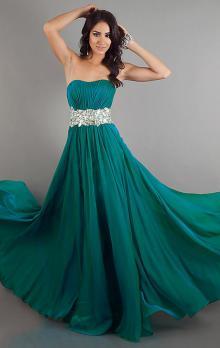 Best Long Blue Evening Formal Dress from marieaustralia.com