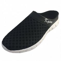 Amazon.com | Kysen Men's Breathable Mesh Backless Shoes | Slippers