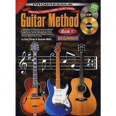 Progressive Guitar Method Book 1 with CD/DVD