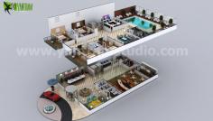 A Conceptual Vegas Style Multistory Hotel 3D Floorplan design for your hotel design ideas. In this floor plan we had developed all areas in that way where you can each area are perfect with detailing and color-combination. 

Visit us: http://www.yantramstudio.com/portfolio/gallery/multistory-hotel-floorplan-3d-interior-floor-plans/
