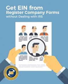 If you want your EIN quickly, Register Company Forms is committed to provide your EIN in a day. With us, you can apply for your federal tax id online without the hassle of dealing with IRS. 