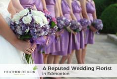 When it comes to wedding flowers, look no further than Heather De Kok, an award winning florist, serving people with beautiful bridal bouquets, boutonnieres, wedding centerpieces and more. We also have a Vera Wang design collection to add value to your special occasion.