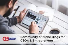 At CEO Blog Nation, you will get the supportive, valuable and useful blogs, tips and ideas from experienced business owners for startups and entrepreneurs. Visit our website and start gaining your knowledge for the bright future of your business.