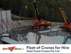 When it comes to finding a Gold Coast crane hire company, people call industry-leaders, Gold Coast Cranes Pty Ltd. We have a large fleet of fully maintained cranes for hire, exceeding our customers' expectations by providing safe and excellent services.