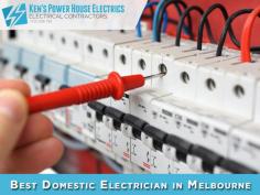 To get the highest standards of electrical work for your home, get in touch with Ken’s Power House Electrics. Here, we are backed with a team of domestic electrical contractors that are operational throughout Melbourne and its surrounding areas. 