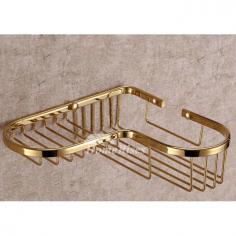 Golden Polished Brass Antique Bathroom Accessories Sets