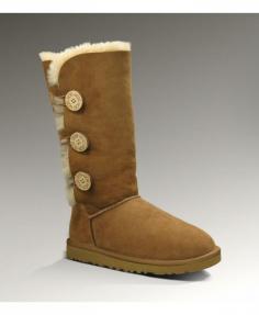 UGG Bailey Button Triplet 1873 Chestnut Boots