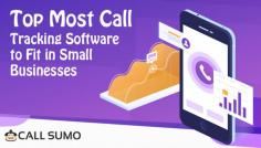 Call Sumo is the best enterprise call tracking platform that can fit in to small businesses perfectly.  This software connects both your calls and lead sources by providing you the complete calling information in a clear visual style.  For more details on this, visit our website.