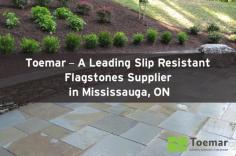 For getting the top quality flagstones in Canada, get in touch with Toemar. This flagstone has many benefits like uniqueness, durability, low maintenance and permeable. 