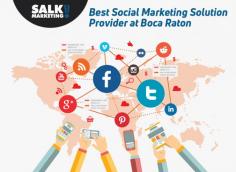 Salk Marketing provides an effective approach towards social media marketing that helps you reach your audiences with the right kind of content. Our services make it easier for you to maintain a robust social media presence and give you an edge over the competition. 