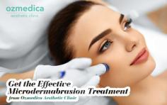 Ozmedica Aesthetic Clinic provides you the highest quality treatment of Microdermabrasion in Melbourne. This treatment is best for the people who have experienced higher pigmentation, dry skin, sun damaged skin and oily skin. For more information on this, contact us today! 