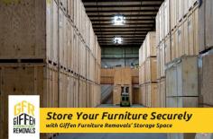 Contact Giffen Furniture Removals for cost effective furniture storage services in Brisbane. We ensure that your belongings are well-packed, so as to eliminate any possible damage. 