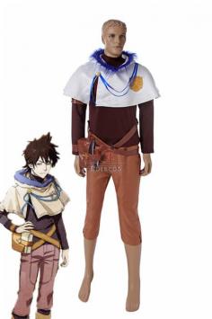 Buy Black Clover Yuno Kurosurii Anime Cosplay Costumes - RoleCosplay.com