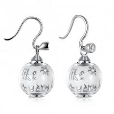 Snowman Lovely S925 Silver Earrings