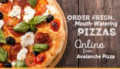Get the fresh and mouth watering pizza in Whistler from Avalanche Pizza. Here, we provide Whistler people with the option of online order also so that they can enjoy it at the place they want to. To know more, contact us today! 