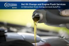 For all your car engine flush service needs in Edmonton, get in touch with Computerized AutoPro. We only use safe and effective methods to help you keep your engine running smooth. 