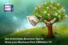 Video is a powerful way to market your business to generate lead and sales. At CBNation TV, we provide videos of successful entrepreneurs that help to take your business to the next level. Visit our website and learn business tips from successful entrepreneurs. 