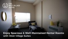 Get in touch with West Village Suites for clean, luxurious and furnished apartments near McMaster University. Here, we provide residents with every opportunity to live healthfully in our fully equipped kitchen, 24-hour fitness centre, yoga studio, etc.