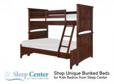 When it comes to buy bed for youth, bunkbeds are the right option to keep your kids room neat and organized as there are lots of space options in these beds to store things. At Sleep Center, we offer a wide array of bunkbeds online at competitive prices. 