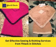 Contact Yhtack in Stitches for sewing, knitting, embroidery, digitizing, crocheting services across DC, Maryland & Virginia. We work on the forefront of the latest technologies and improve our business to provide satisfactory service to our clients.