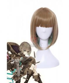 SINoALICE Hansel Gretel Short Flaxen Synthetic Game Cosplay Wigs