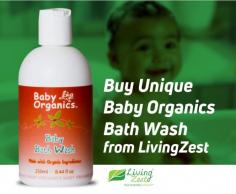 Choose Baby Organics bath wash and provide the most relaxing bath for your baby. This bath wash is soap & sulphate-free and comes in a 250ml bottle. Order from LivingZest now!  