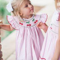 The garments of Little Threads Inc are made with the finest fabrics, including Liberty of London fabrics, the craftsmanship is top of the line and this is perfect outfit for your little ones. https://www.littlethreadsinc.com/