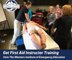 The Western Institute of Emergency Education provides you with the best coaching for first aid instructor. Here, firstly the candidate will be introduced to all the policies and all the educational material and syllabus. So book your seat today! 