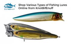 KnotBigEnuff is a leading provider of GT fishing lures online. Our range of fishing lures includes stickbaits, poppers, jigs, light casting, trolling and more. We also offer superior quality and stunning designed accessories that are worth the cost. So, visit our website and choose your desired fishing tackle.