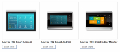 Akuvox’s Android Video intercom solution included indoor monitor-IT82, video door phone-R29 and video guard phone-R48G. 
 
These easy-to-navigate terminals delivered best-in-class SIP communication, with minimal 40 milliseconds' audio/video delay. And their optimized Android OS along with APIs greatly facilitated the customization by 3rd-party developers.

As a result, the solution is a win-win-win situation for the system integrator, the residents and the property staff.

http://www.akuvox.com/newsb/news5.shtml