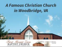 First Mount Zion Baptist Church is a famous Christian church located in Woodbridge, VA. We have been serving the spiritual needs of the people of Woodbridge and beyond for years.