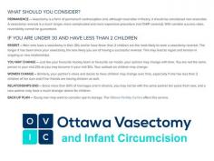 Book an appointment at Ovic Clinic to have your Vasectomy Outaouais performed as a private procedure with one of our consultant urologists. You can get a vasectomy done as soon as you wish. You can have a vasectomy done as a day case surgery as the procedure usually takes about 20 minutes under local anaesthetic.