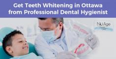 Nu Age Dental enhances your smile by providing a quality teeth whitening procedure at competitive prices in Ottawa. We offer a 100% money-back guarantee to our clients.